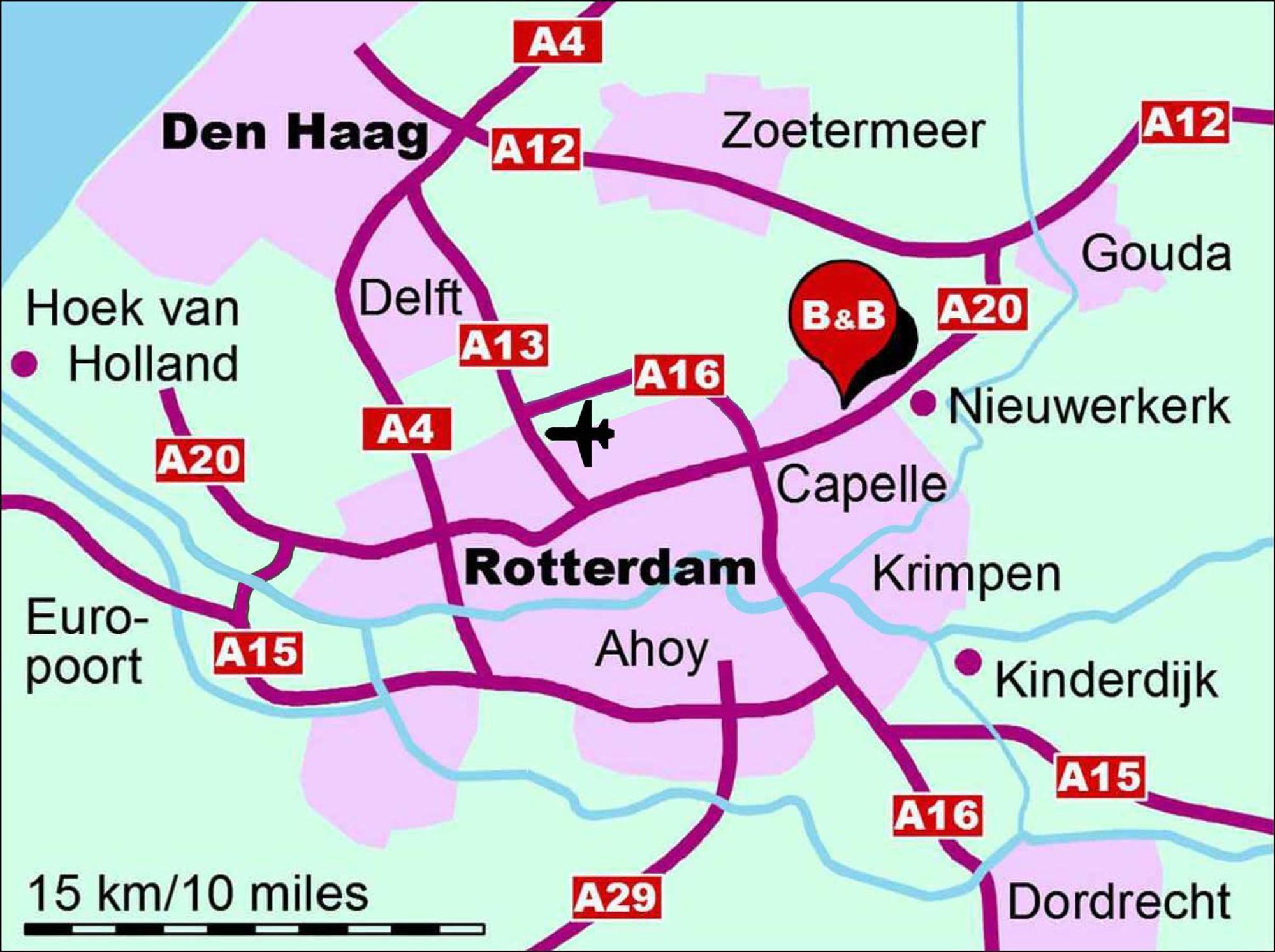 B&B Zevenkamp Rotterdam Eksteriør billede
